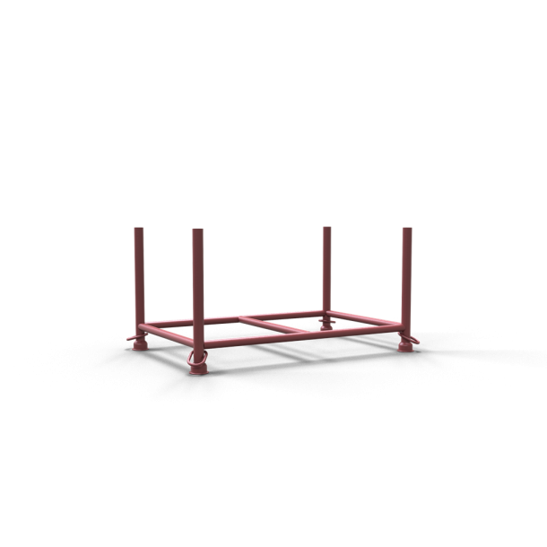 Stackable pallet | 1,43m x 0,87m | painted | Filling dimensions: 1.43 m x 0.87 m x 0.63 m